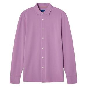 Robert Talbott Mens  Lion Long Sleeve Knit Shirt